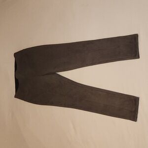 Andrew Marc Brown Suede Skinny Pants size Medium
